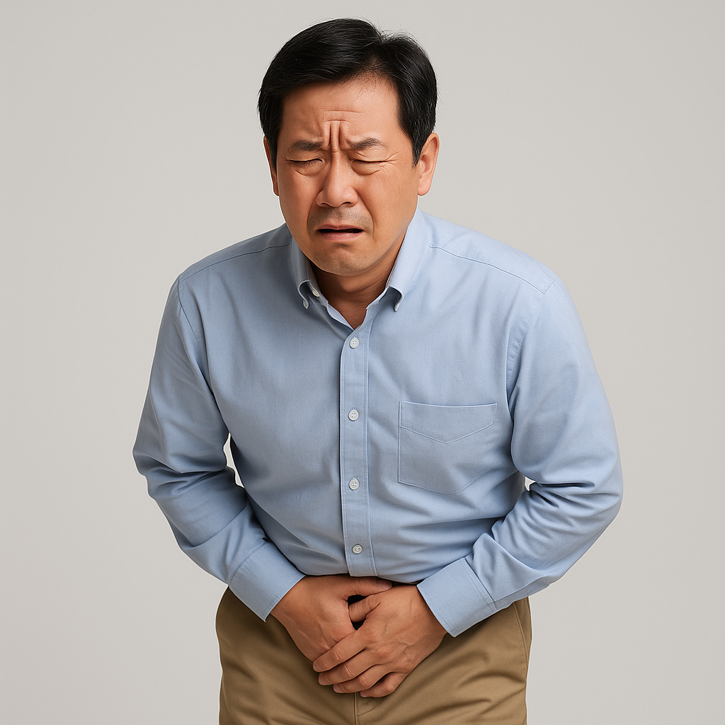 전립선비대증 고통 받는 남성